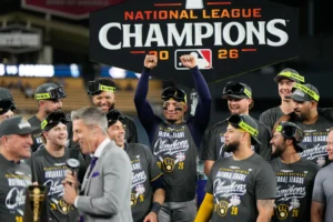 Brewers barren a los Dodgers y avanzan a la Serie Mundial por primera vez desde 1982
