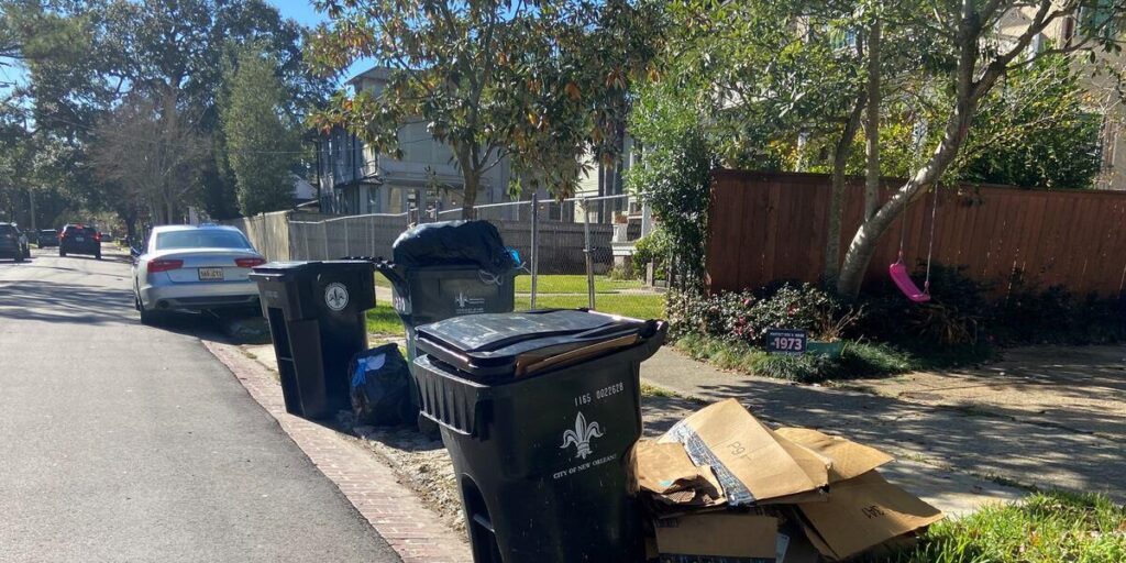 Nueva Orleans aumenta la tarifa de recolección de basura: esto pagarán los residentes
